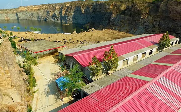 
藏香猪繁育基地俯视图三